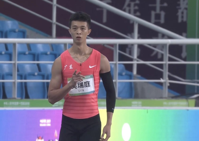 吴瑞庭在东京奥运会后迅速调整，全运会一跃彰显实力