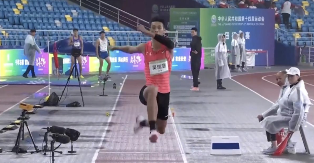 展望巴黎奥运会，吴瑞庭在男子三级跳远项目依旧可以继续超越