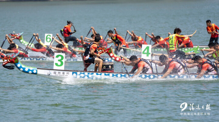 2022年9月3日,广东省第十六届运动会群众体育组龙舟比赛在清远市水上运动基地举行。