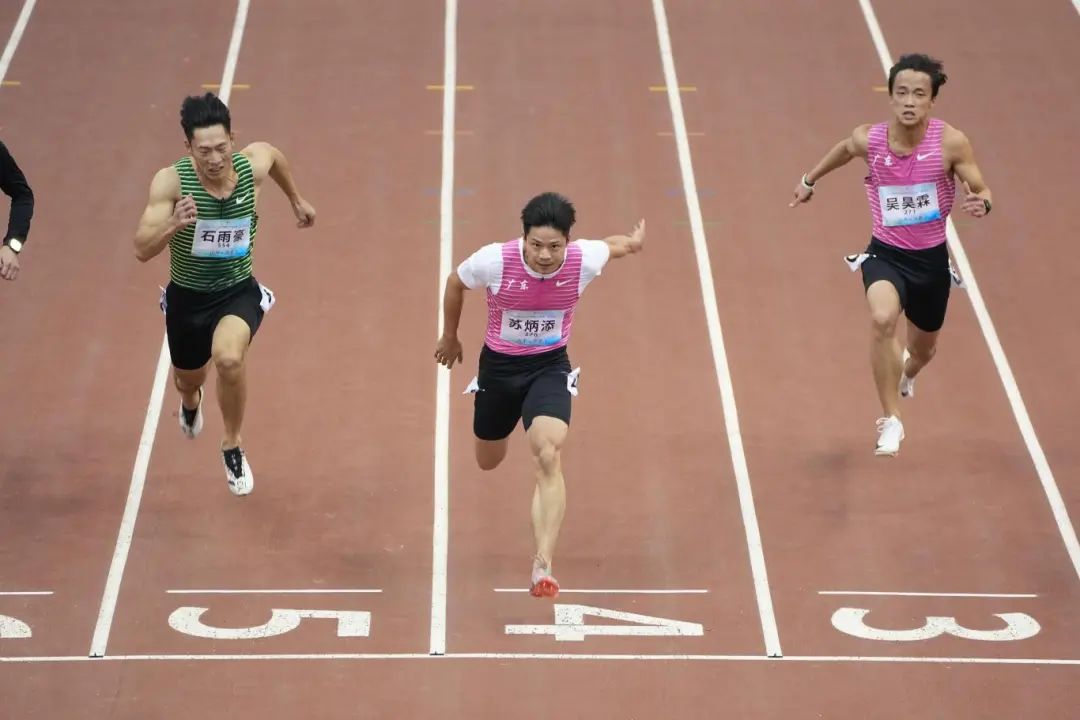(体育)(1)田径——全国室内大奖赛:苏炳添获得男子60米第一名XxjpseC007138_20250218_PEPFN0A001.JPG